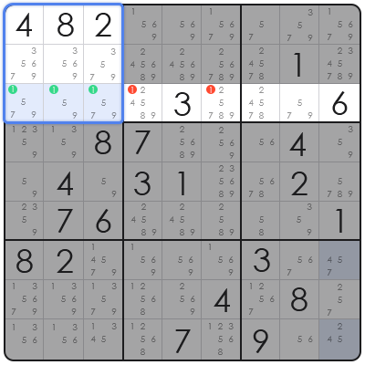 what is the 45 rule in sudoku